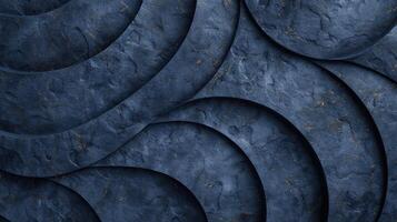 abstract dark stone background with golden accents photo