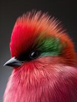 Vibrant Feathered Creature photo