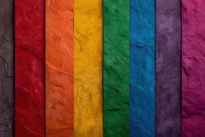 Vibrant Textured Backgrounds in Rainbow Colors photo