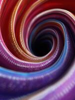 Vibrant abstract swirl pattern photo