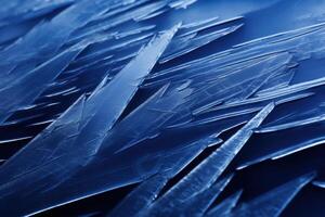 abstract blue feather pattern photo
