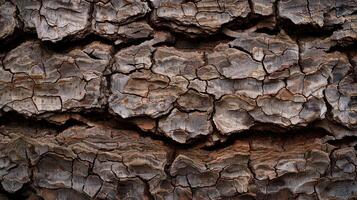 Detailed texture of weathered tree bark photo