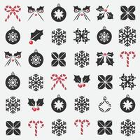 Festive Ornament Design Elements Pack vector