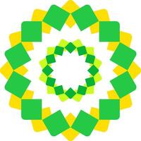 mandala decoration icon Decorative Circle Elements vector