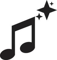 Generate music by ai icon. AI music sign. Artificial intelligence creates music symbol. flat style. vector