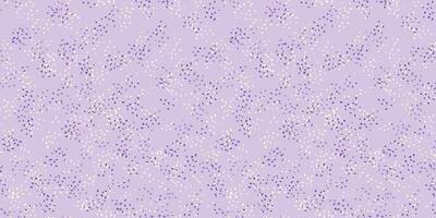 Pastel spotted seamless pattern. hand drawn sketch. Plain minimalist ornament with abstract shape random dots, spots, drops snowflakes on a purple violet background. vector