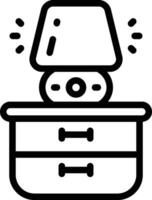 Cupboard Icon. Cabinet Icon vector