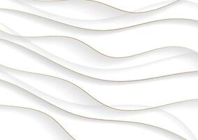Abstract dynamic waves gray color background design for poster, card vector