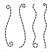 Modern Monochrome Curved Line Pattern for Stylish Backgrounds and Graphic Art vector