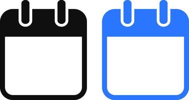 Set of calender icon. Calendar planner icon collection. Contains icons date. Calender sign and symbol vector