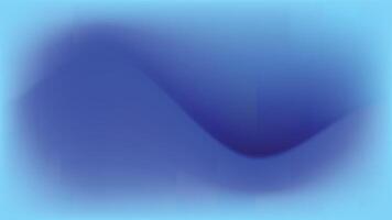 The abstract blue background flowing with a gradient color vector
