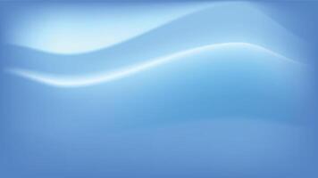 a blue and white gradient abstract Background of water and LightWave vector