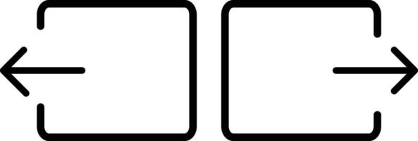Exit and entrance icon set. Arrow and door signs. Logout sign. vector