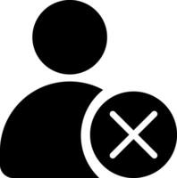profile with cross mark icon set.Add user icon symbol. Profile avatar with crossmark symbol. vector