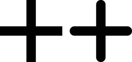 plus icon set. add icon symbol. More sign vector