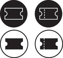 Coupon Icon set. Ticket admit sign. Movie ticket. discount coupon sale promotion vector