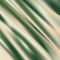 Abstract green and white fabric background vector