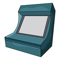 illustration of arcade machine vector