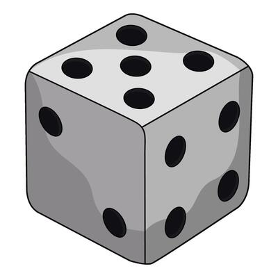 illustration of dice