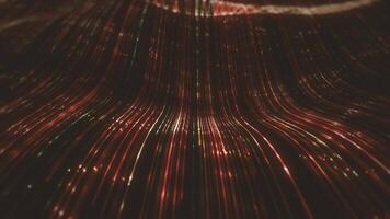 Abstract Flowing Lines Background video