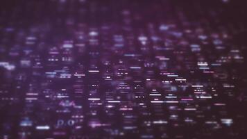 Digital Data Technology Background video