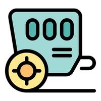 Targeting marketing campaign using credit card for precise customer reach vector