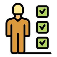 Professional completing multiple tasks, demonstrating efficiency and productivity vector