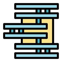 Modern building representing urban architecture and city infrastructure development vector