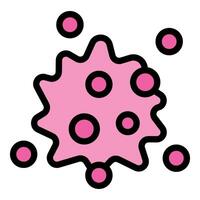 Dangerous virus floating and spreading infection, vector