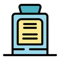 Shampoo bottle with label displaying ingredients and instructions vector