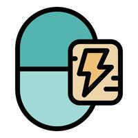 Wireless computer mouse receiving energy wirelessly, vector