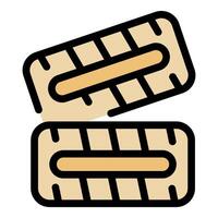 Nicotine patches providing measured dose of nicotine to stop smoking vector