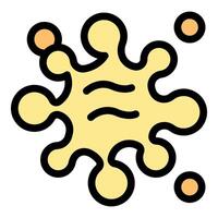 Virus or bacteria showing germs and microbes vector