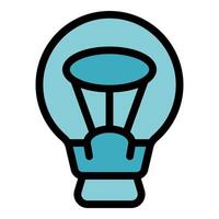 Light bulb representing innovative idea and creative thinking vector