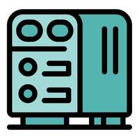 Cpu cooling system ensuring optimal performance and preventing overheating during intensive tasks vector