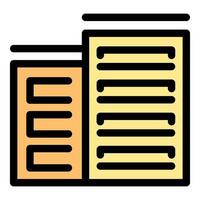 Modern data center buildings hosting servers and cloud computing infrastructure vector