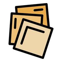 Office documents representing bureaucracy and paperwork vector