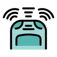 Smart home device receiving wireless signal for remote control and automation vector