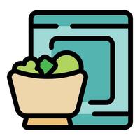 Preparing wasabi paste with fresh wasabi root and grater vector