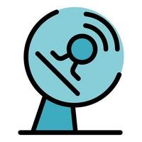 Hamster wheel rotating with hamster running inside, pet equipment icon vector