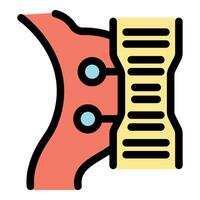 Hair clip maintaining hairstyle with elegance and functionality vector