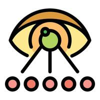 Eye tracking system collecting user data from multiple sources, vector