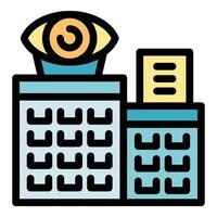 Observing company operations with third eye vision for enhanced business surveillance vector