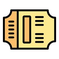 Retro ticket entry pass representing access and entertainment vector