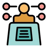 Manager managing multiple projects and tasks simultaneously vector