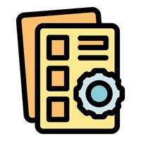 Project management with automated workflow and task processing optimization vector