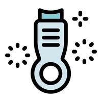 Sparkling clean laundry zip showing freshness and purity vector