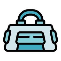 Carryall bag offering stylish and practical storage solution vector