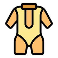 Baby clothes showing comfortable wear for playing and sleeping vector