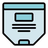 Saving data with retro floppy disk, preserving information in a digital world vector